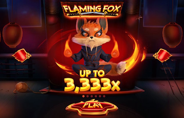 Spilleautomaten Flaming Fox – Et spændende onlinespil, der sparker røv!